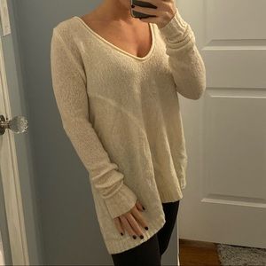 Inhabit Cream Sweater